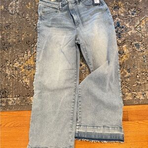 NWT Universal Thread Light Blue Wide Leg Jeans size 12S